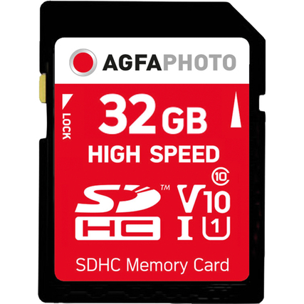 AgfaPhoto Speicherkarte SDHC 32Gbyte