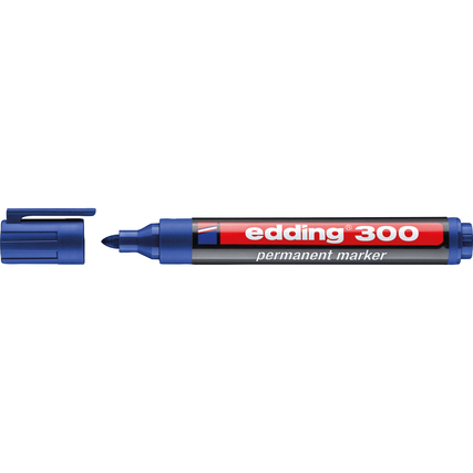 edding Permanentmarker 300 blau Produktbild pa_produktabbildung_1 XL