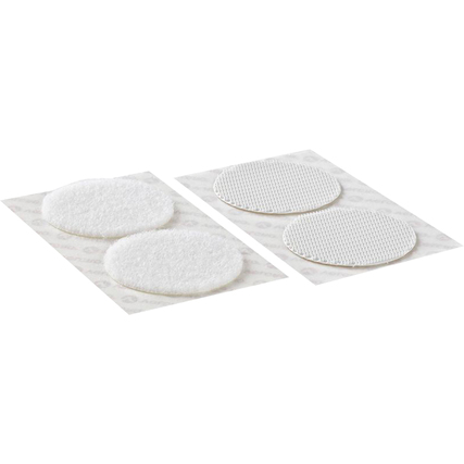 VELCRO® Klettpunkt 45mm weiß 6 St./Pack.