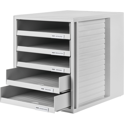 HAN Schubladenbox SCHRANK-SET lichtgrau lichtgrau Produktbild pa_produktabbildung_2 XL