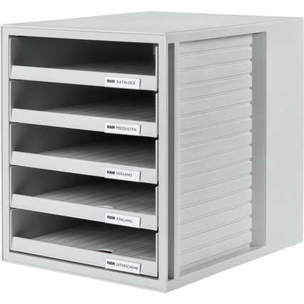 HAN Schubladenbox SCHRANK-SET lichtgrau lichtgrau Produktbild pa_produktabbildung_1 XL