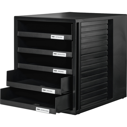 HAN Schubladenbox SCHRANK-SET schwarz schwarz Produktbild pa_produktabbildung_2 XL