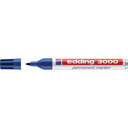 edding Permanentmarker 3000 blau Produktbild pa_produktabbildung_1 XL