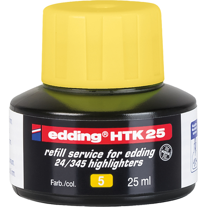 edding Nachfülltinte Marker HTK 25 gelb Produktbild pa_produktabbildung_1 XL