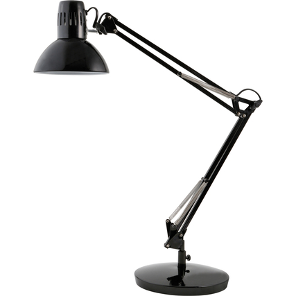 ALBA Tischleuchte Architekt Netzbetrieb schwarz
