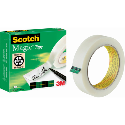 Scotch® Klebefilm Magic 810 25 mm x 66 m (B x L) einseitig klebend Celluloseacetat farblos