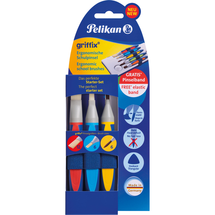 Pelikan Pinselset griffix 3 St./Pack. Produktbild pa_produktabbildung_1 XL