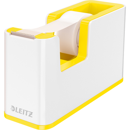 Leitz Tischabroller WOW Duo Colour gelb/weiß Produktbild pa_produktabbildung_1 XL