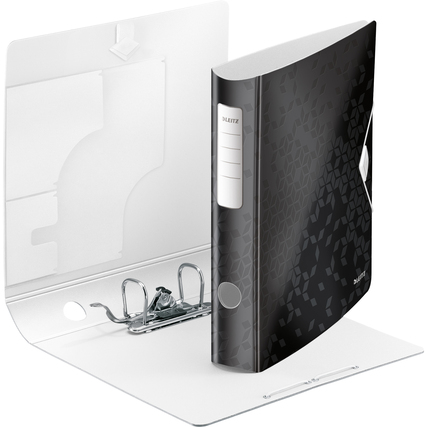 Leitz Ordner Active WOW Kunststoff DIN A4 65 mm schwarz Produktbild pa_produktabbildung_2 XL