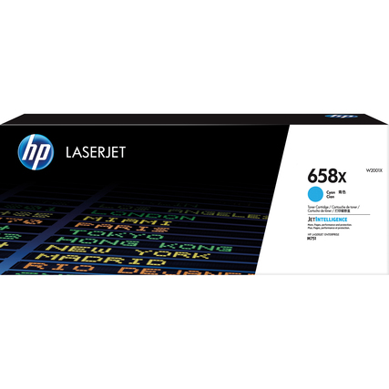 HP Toner 658X cyan Produktbild pa_produktabbildung_1 XL
