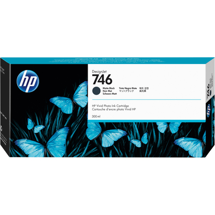 HP Tintenpatrone 746 schwarz matt Produktbild pa_produktabbildung_1 XL