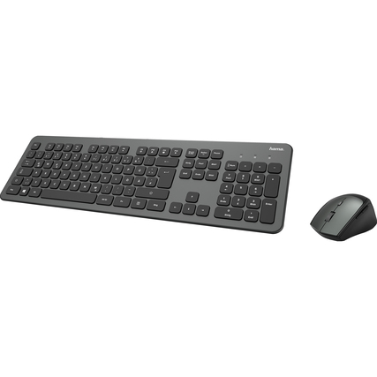 Hama Tastatur-Maus-Set KMW-700 anthrazit/schwarz Produktbild pa_produktabbildung_1 XL