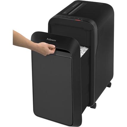 Fellowes® Aktenvernichter Powershred® LX 221 schwarz Produktbild pa_ohnedeko_2 XL