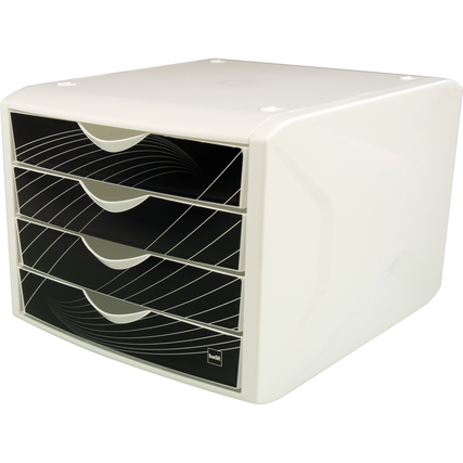 helit Schubladenbox the chameleon black king Produktbild pa_produktabbildung_1 XL