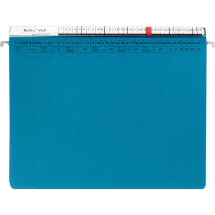 ORGALEX® Hängehefter Amtsheftung 1 Abheftvorrichtung mittelblau Produktbild pa_anwendungsbeispiel_1 XL