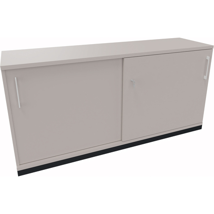 Schiebetürenschrank endless 1.600 x 781 x 442 mm (B x H x T) anthrazit metallic lichtgrau Produktbild pa_produktabbildung_1 XL