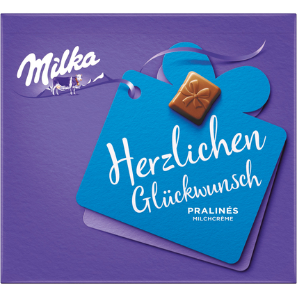 Milka Pralinen Herzlichen Glückwunsch 110 g/Pack.