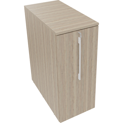 Beistellcontainer 463 x 1.115 x 900 mm (B x H x T) links offen eiche natur Produktbild pa_produktabbildung_1 XL