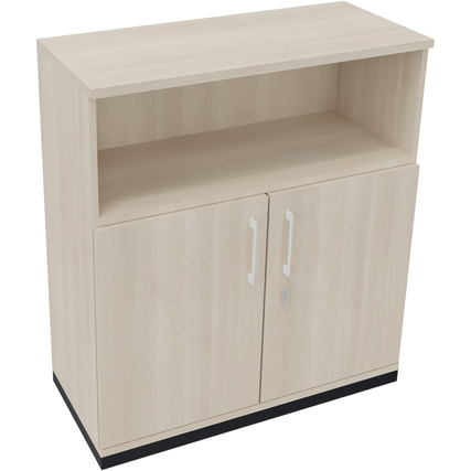 Regalschrank endless 1.000 x 1.133 x 442 mm (B x H x T) anthrazit metallic akazie hell Produktbild pa_produktabbildung_1 XL