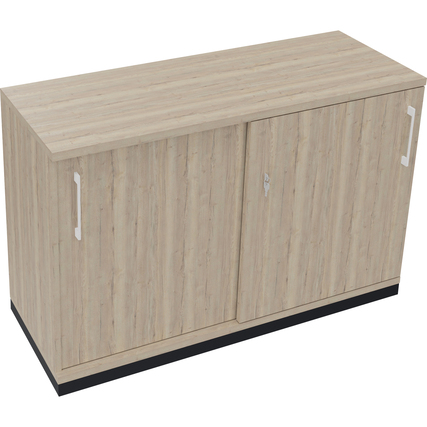 Schiebetürenschrank endless 1.200 x 781 x 442 mm (B x H x T) anthrazit metallic eiche natur Produktbild pa_produktabbildung_1 XL