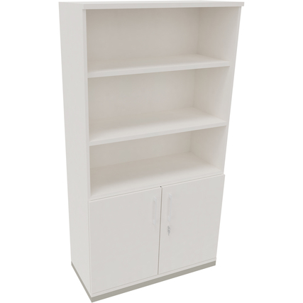 Regalschrank endless 1.000 x 1.869 x 442 mm (B x H x T) silberaluminium diamant weiß Produktbild pa_produktabbildung_1 XL
