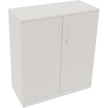 Flügeltürenschrank endless 1.000 x 1.133 x 442 mm (B x H x T) verkehrsweiß diamant weiß Produktbild pa_produktabbildung_1 XL