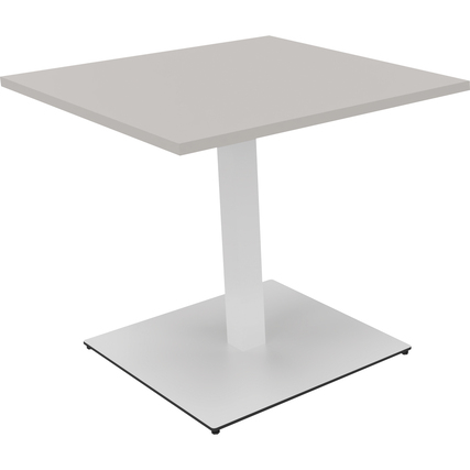 Konferenztisch communication 800 x 720 x 800 mm (B x H x T) verkehrsweiß lichtgrau Produktbild pa_produktabbildung_1 XL