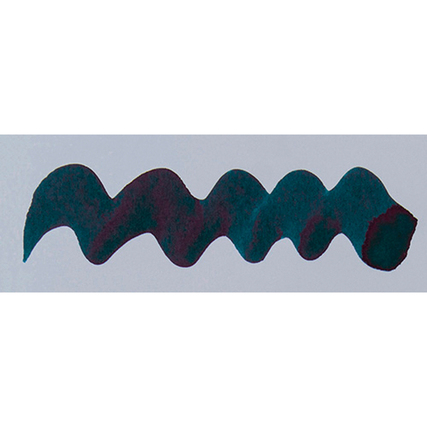 Farbmuster der Diamine Zweifarben-Tinte "Smoke on the Water" auf glattem Papier.