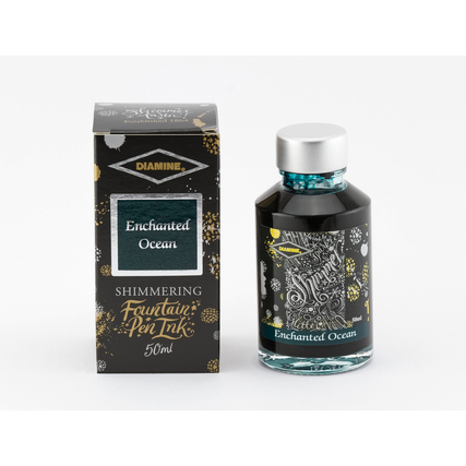 Diamine Tinte Shimmering enchanted ocean Produktbild pa_produktabbildung_1 XL