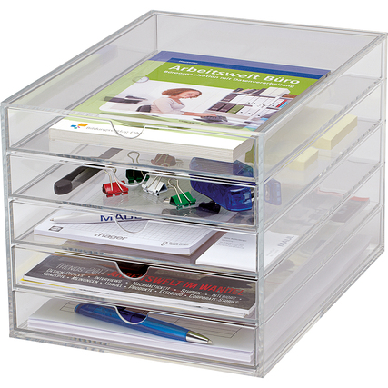 MAUL Schubladenbox Acryl 5 Schubladen Produktbild pa_ohnedeko_4 XL