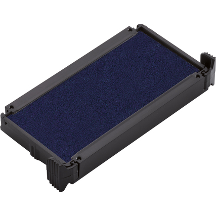 blaues Stempelersatzkissen mit schwarzem Rahmen, geeignet für Stempelmodelle 6/4910.