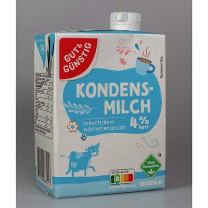GUT & GÜNSTIG Kondensmilch 4 % Produktbild pa_produktabbildung_1 XL