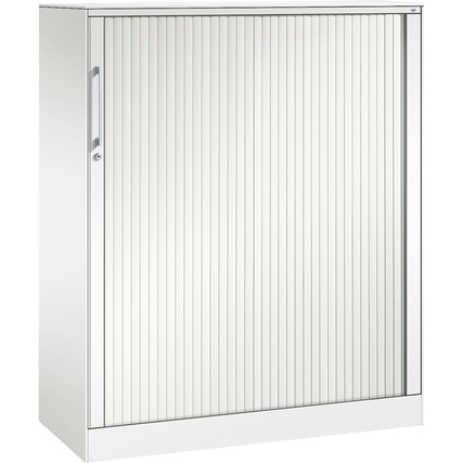 C+P Rollladenschrank Asisto 3 Ordnerhöhen 1.000 x 1.310 x 435 mm (B x H x T) verkehrsweiß verkehrsweiß Produktbild pa_produktabbildung_1 XL