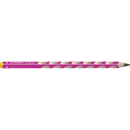 STABILO® Bleistift EASYgraph HB Linkshänder pink Produktbild pa_produktabbildung_1 XL