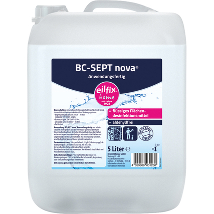 Eilfix Flächendesinfektion BC-SEPT nova 5 l Produktbild pa_produktabbildung_1 XL
