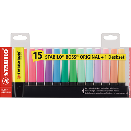 STABILO® Textmarker BOSS® ORIGINAL Produktbild pa_produktabbildung_1 XL