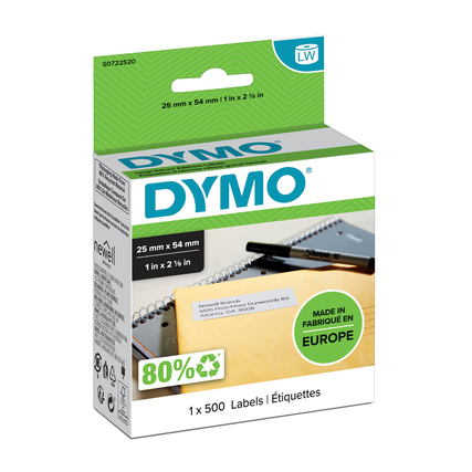 DYMO® Adressetikett 25 x 54 mm (B x H) Produktbild pa_produktabbildung_1 XL