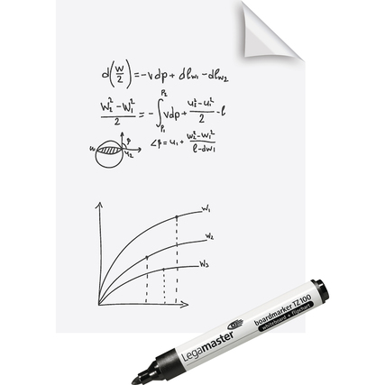 Legamaster Whiteboardfolie Magic-Chart XL Produktbild pa_ohnedeko_1 XL