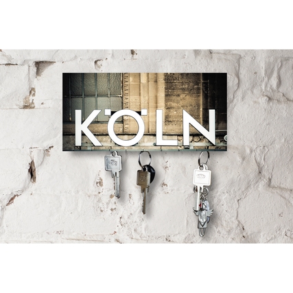 KILA Schlüsselbrett Schriftzug Köln Produktbild pa_produktabbildung_1 XL