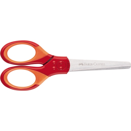 Faber-Castell Bastelschere GRIP gerade 135 mm rot Produktbild pa_produktabbildung_3 XL