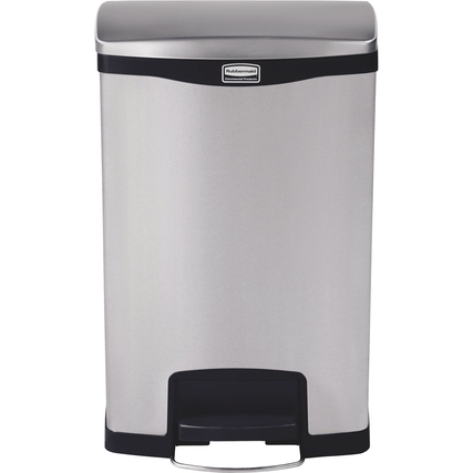 Rubbermaid Tretabfalleimer SLIM JIM® STEP-ON 50 l 1 Sortierfach Produktbild pa_produktabbildung_3 XL