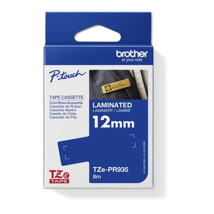 Brother Schriftbandkassette P-touch 12 mm x 8 m (B x L) TZe-PR935 silber Produktbild pa_produktabbildung_1 XL