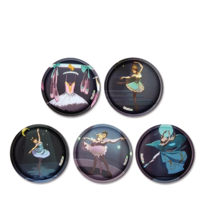 ergobag Ranzen Accessoire Klettie *Balletttänzerin* Produktbild pa_produktabbildung_1 XL