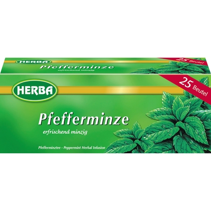 HERBA Tee Pfefferminze Produktbild pa_produktabbildung_1 XL