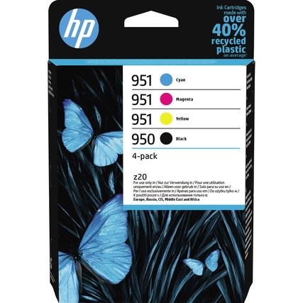HP Tintenpatrone 950/951 schwarz, cyan, magenta, gelb Produktbild pa_produktabbildung_1 XL