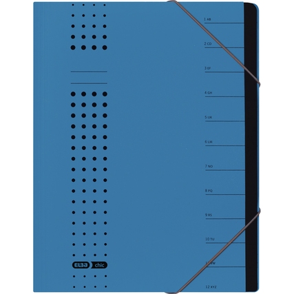 ELBA Ordnungsmappe chic 7 Fächer blau Produktbild pa_produktabbildung_1 XL