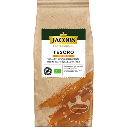 JACOBS Kaffee Café Crème TESORO BIO Produktbild pa_produktabbildung_1 XL