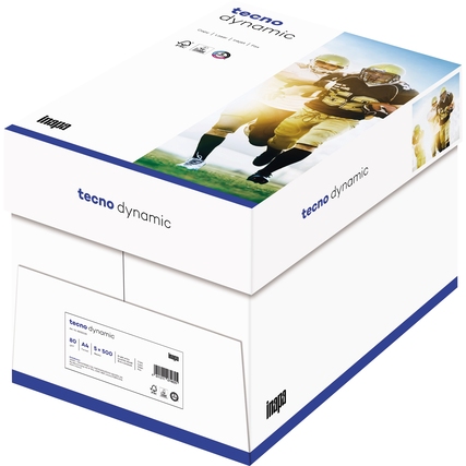 inapa tecno Kopierpapier Dynamic DIN A4 2.500 Bl./Pack. Produktbild pa_produktabbildung_1 XL