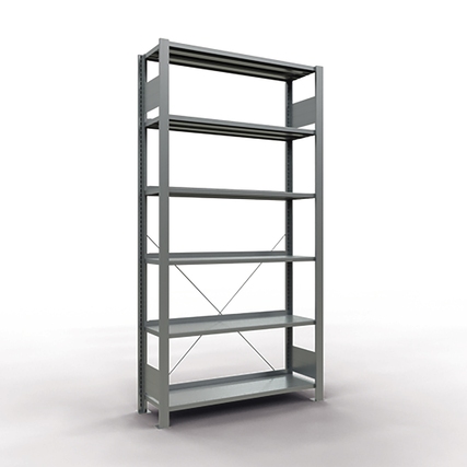 SCHULTE Grundregal MULTIplus85 silber Produktbild pa_produktabbildung_2 XL
