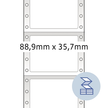 HERMA Endlosetikett 88,9 x 35,7 mm (B x H) 2.000 Etik./Pack. Produktbild pa_produktabbildung_2 XL